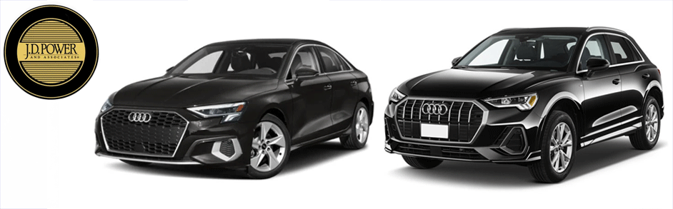 2023 Audi A3 and Q3 Earn Awards for J.D. Power's Highest Quality Small Premium Car and Small Premium SUV